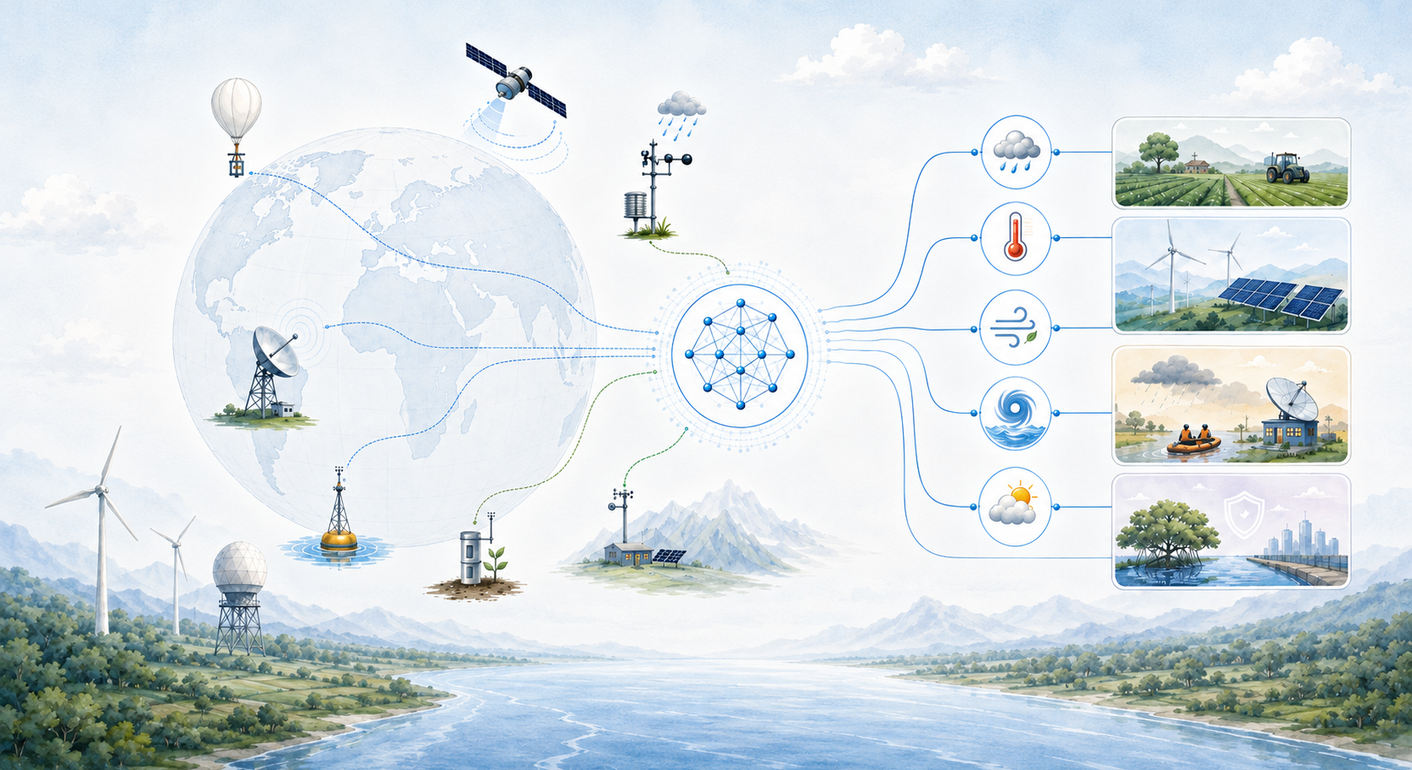 AI for weather and climate modelling